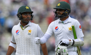 Azhar’s hundred gives Pakistan edge at Edgbaston