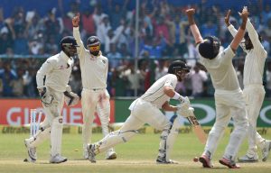 India skittle New Zealand for victory in 500th Test