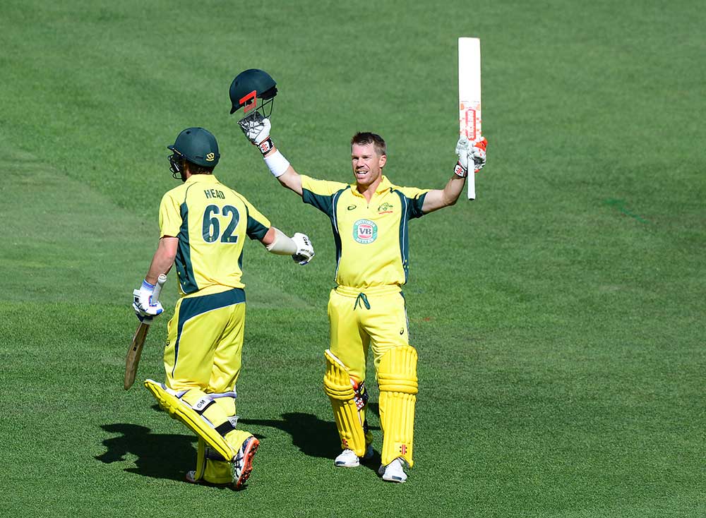 Warner man of the series as Australia thrash New Zealand