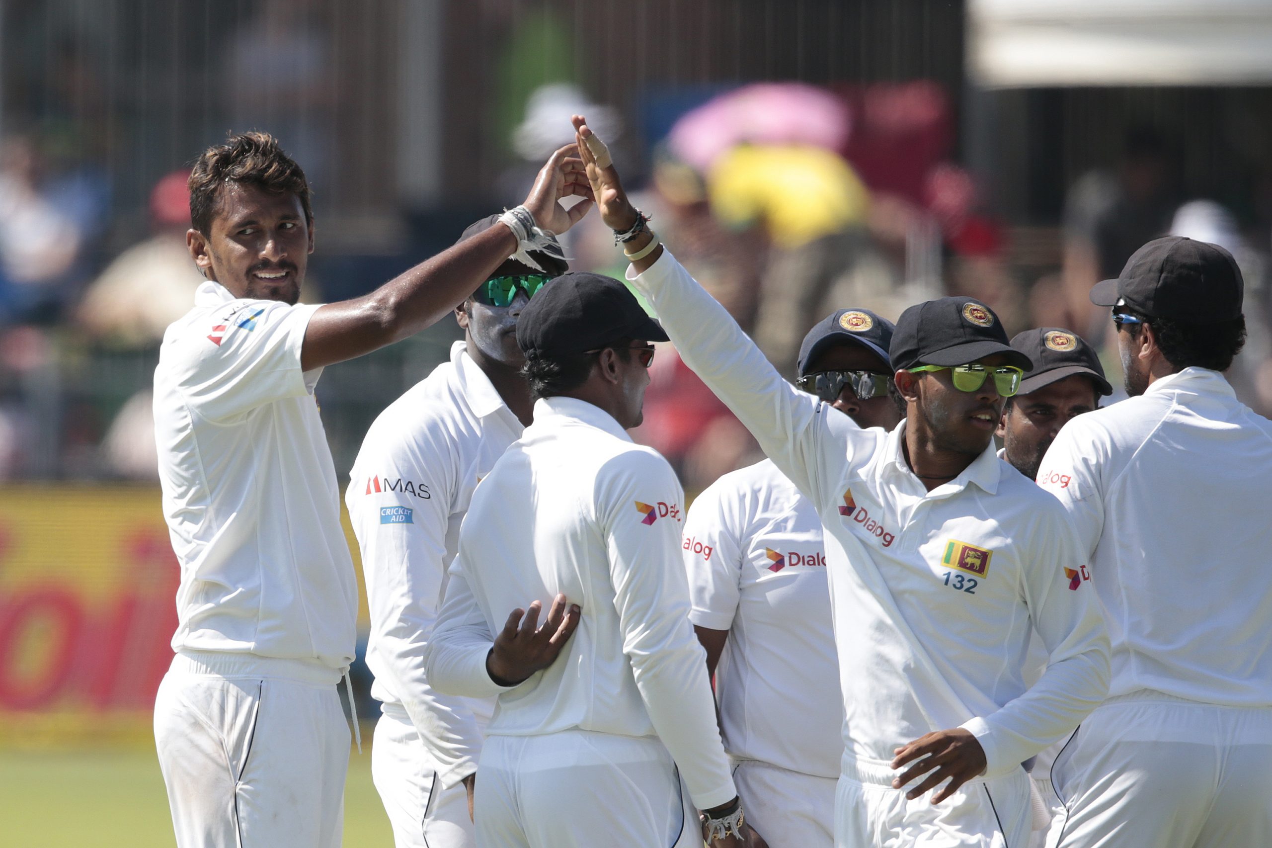 De Silva defies South African pace attack