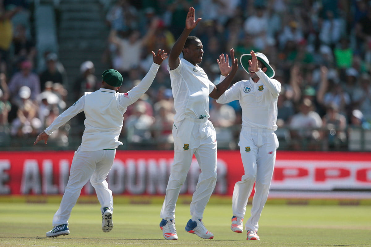 Rabada, Philander dismantle Sri Lanka
