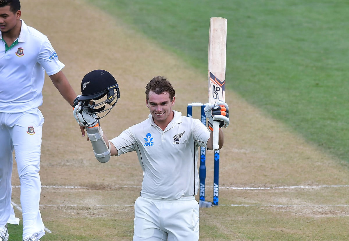 Stubborn Latham keeps New Zealand afloat