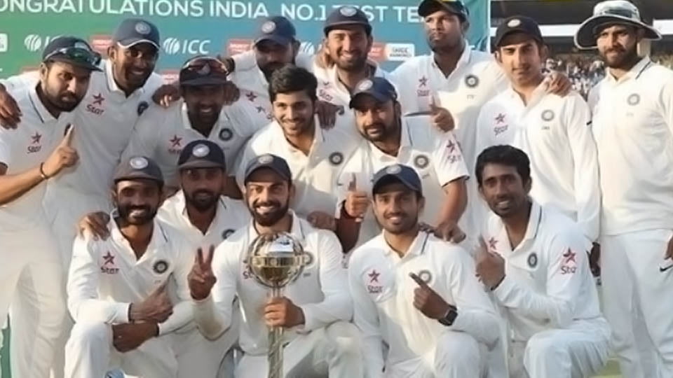 India retains number-One Test ranking following annual update