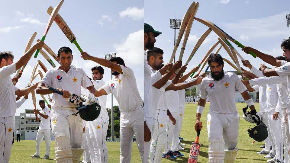“Stand Up for the Champions…….” – Misbah ul Haq and Younis Khan…..