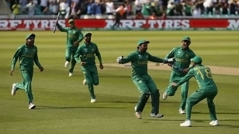 Pakistan Team complete their ICC Trophies showcase
