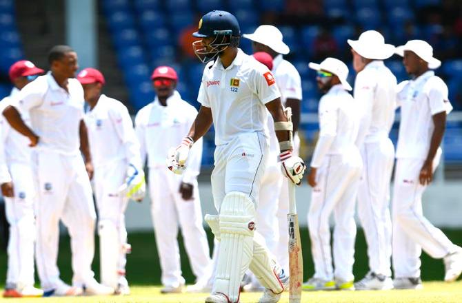 Sri Lanka’s batters struggle as West Indies build big lead