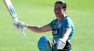 Heat star Harris belts 42-ball century in women’s BBL