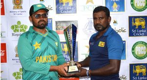 Trophy Unveiling Ceremony of Pak-Sri Lanka ODI blind cricket series