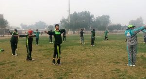 Pakistan Blind Cricket Team Training and Conditioning Camp commenced today at Okara