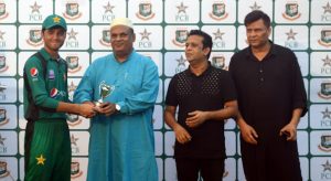 Haseebullah’s century guides Pakistan U16 to victory in third 50-over match against Bangladesh U16