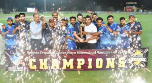 Omar Associates decimate SBP to lift Naya Nazimabad Ramzan Cup