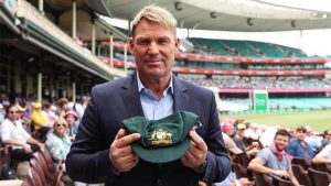 Shane Warne’s cap auction for bushfire aid