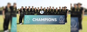 Australia presented with ICC Women’s Championship trophy