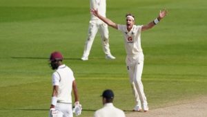 Broad boosts England’s victory bid in second West Indies Test