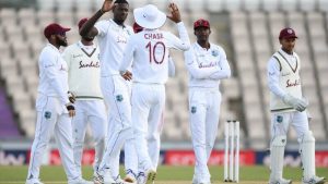 Windies’ quicks strike as England collapse in first Test