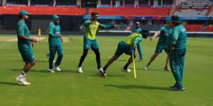 Raring to Go: Pakistan Cricket Team Commences ICC World Cup 2023 Preparations in Hyderabad